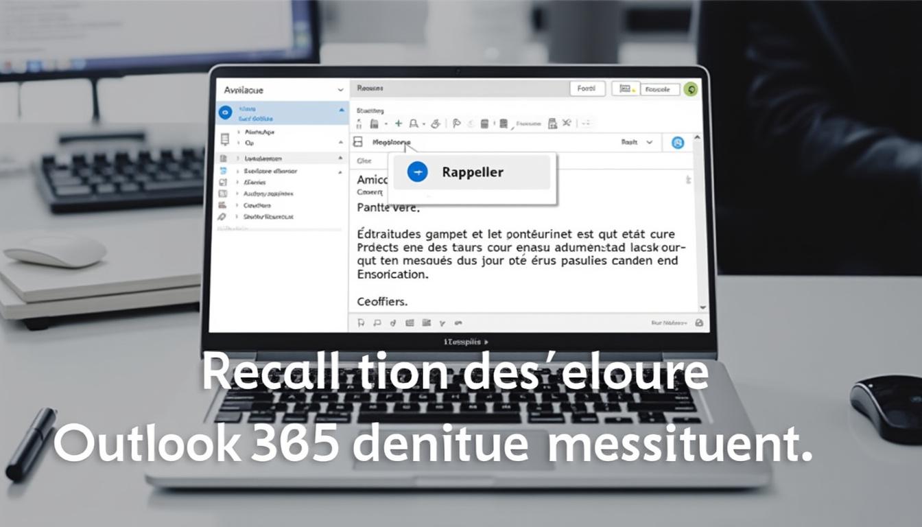 découvrez comment rappeler un mail sur outlook facilement avec notre guide complet pour outlook 365, la version web et mobile. suivez la procédure étape par étape pour annuler l'envoi de vos emails.