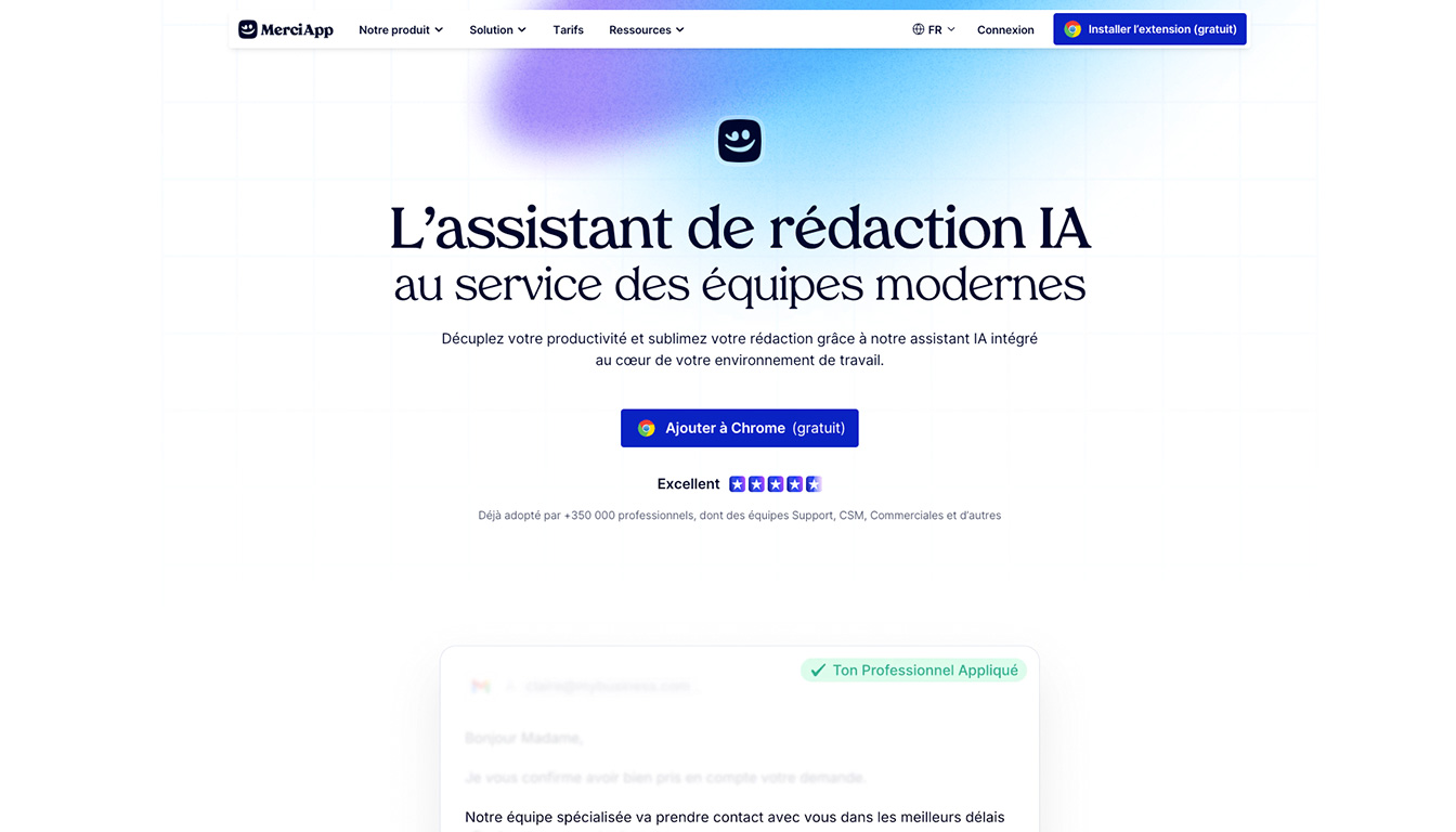 découvrez notre avis complet sur merciapp, le correcteur orthographique français performant, et explorez son extension pratique pour word afin d'améliorer vos textes en toute simplicité.