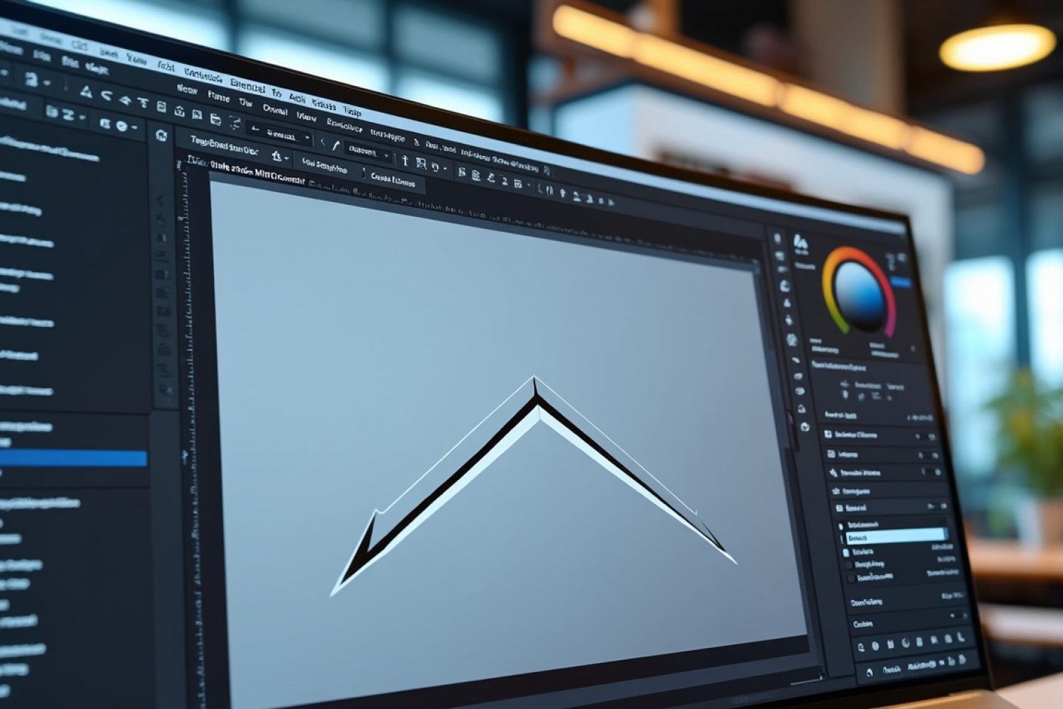 Faire une flèche sur InDesign avec l&rsquo;outil ligne et le panneau Trait
