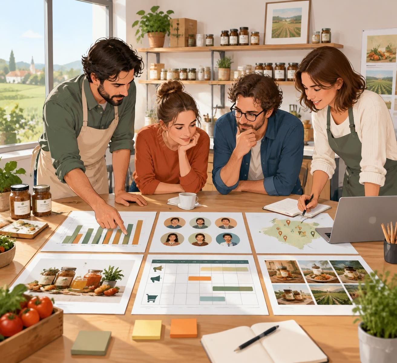 découvrez les 6 étapes pour construire un plan marketing stratégique, avec un exemple concret de pme pour guider votre démarche.